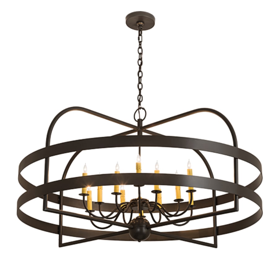 Meyda Tiffany Aldari 12 Light 48" Wide Taper Candle Style Chandelier
