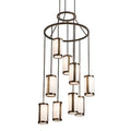 Meyda Tiffany Cartier 9 Light 35" Wide Ring Chandelier