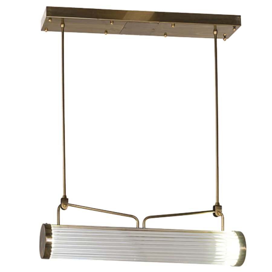 Meyda Tiffany 30" Wide Linear Pendant