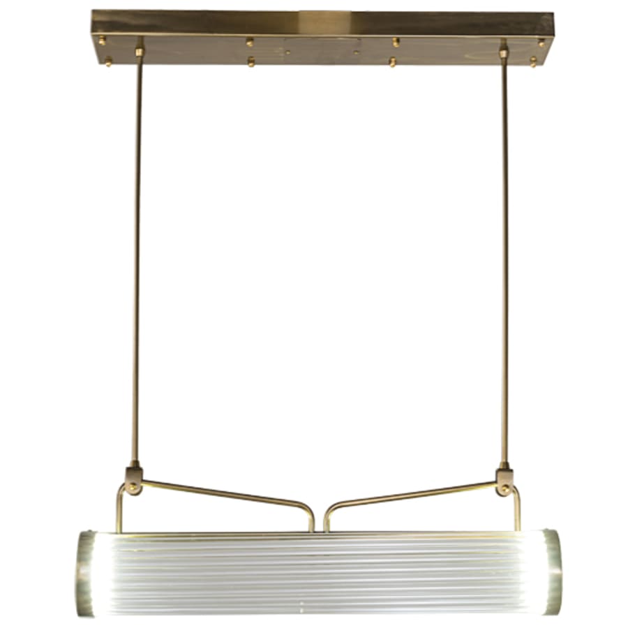 Meyda Tiffany 30" Wide Linear Pendant