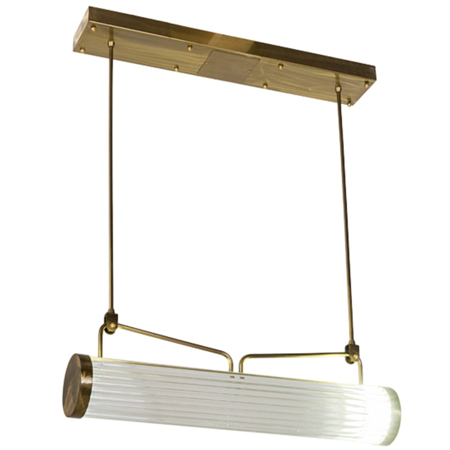 Meyda Tiffany 30" Wide Linear Pendant