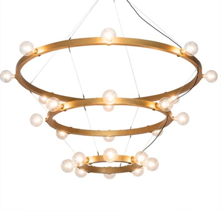 Meyda Tiffany Manheim Alva 24 Light 72" Wide Ring Chandelier
