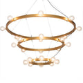 Meyda Tiffany Manheim Alva 24 Light 72" Wide Ring Chandelier