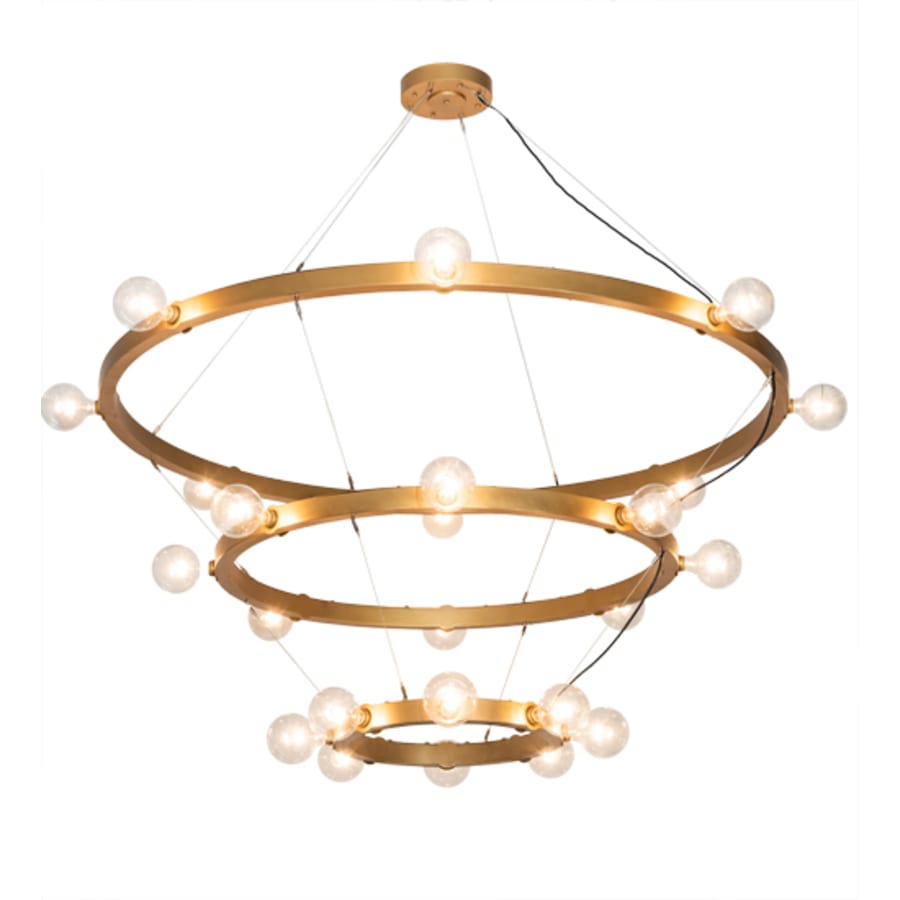 Meyda Tiffany Manheim Alva 24 Light 72" Wide Ring Chandelier