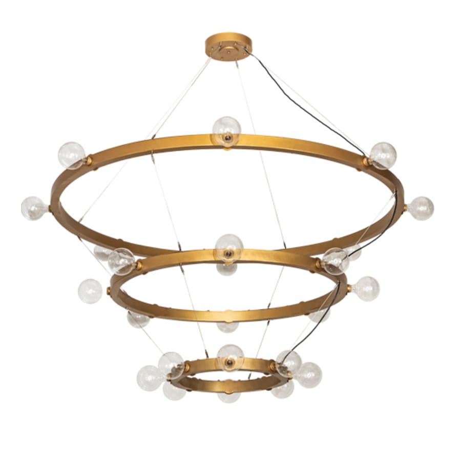 Meyda Tiffany Manheim Alva 24 Light 72" Wide Ring Chandelier