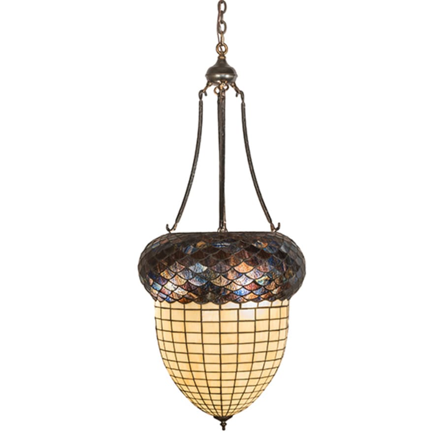 Meyda Tiffany 3 Light 22" Wide Abstract Pendant