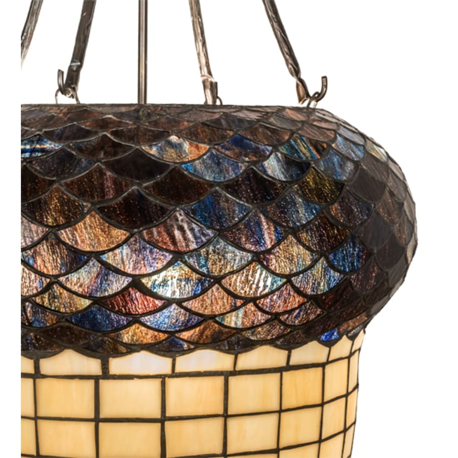 Meyda Tiffany 3 Light 22" Wide Abstract Pendant