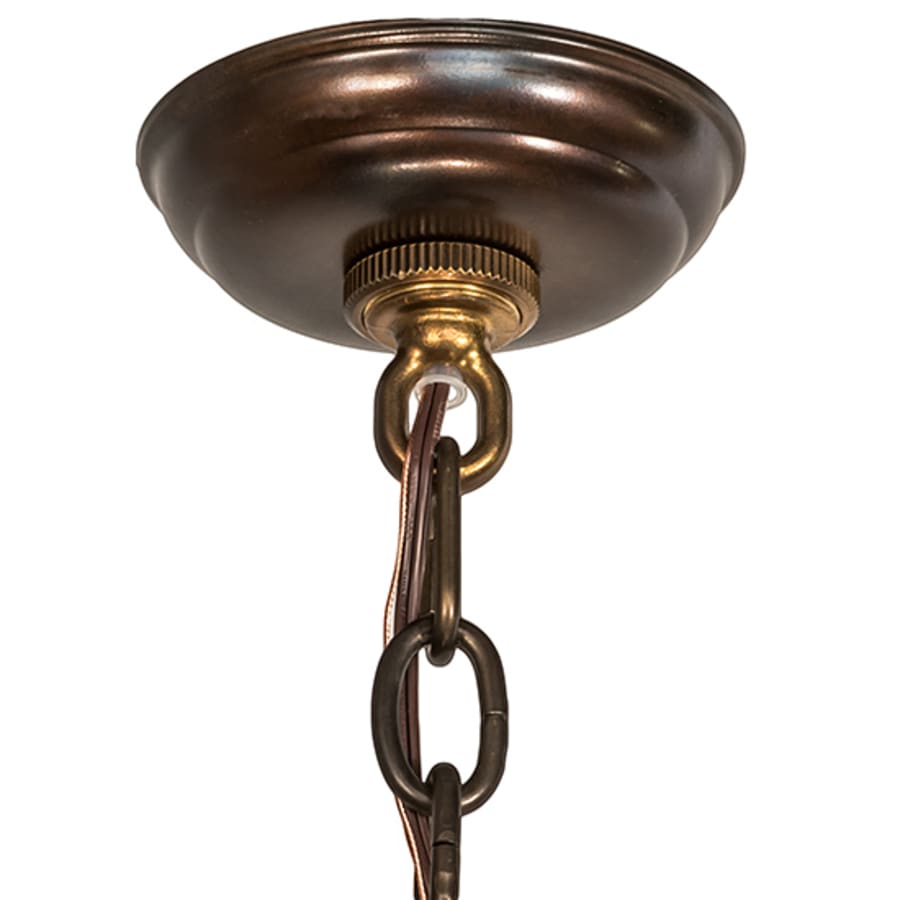 Meyda Tiffany 3 Light 22" Wide Abstract Pendant