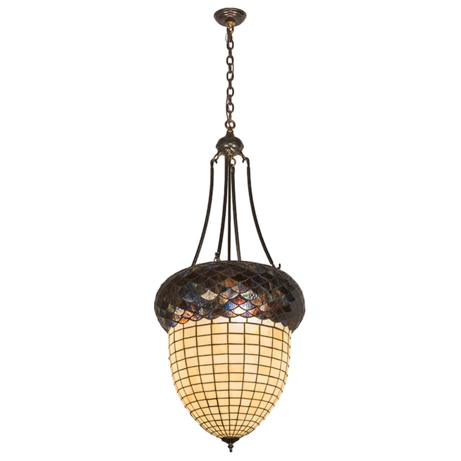 Meyda Tiffany 3 Light 22" Wide Abstract Pendant