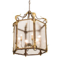 Meyda Tiffany 6 Light 34" Wide Taper Candle Pendant