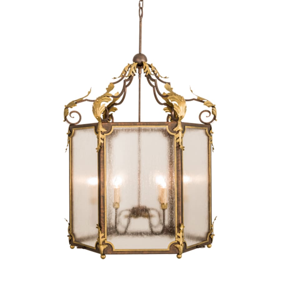 Meyda Tiffany 6 Light 34" Wide Taper Candle Pendant