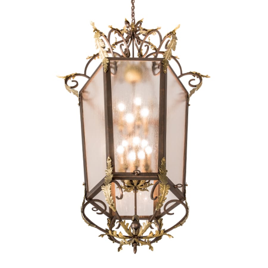 Meyda Tiffany 12 Light 35" Wide Taper Candle Pendant