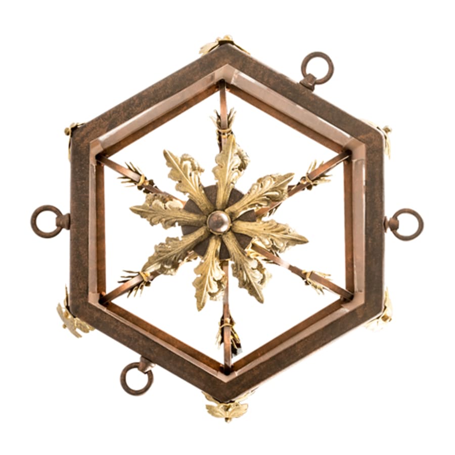 Meyda Tiffany 8 Light 25" Wide Taper Candle Pendant