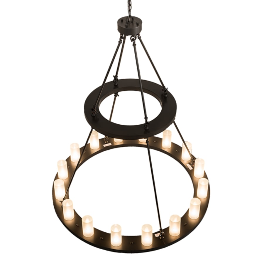 Meyda Tiffany Loxley 16 Light 48" Wide Ring Chandelier