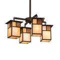Meyda Tiffany Hyde Park 4 Light 25" Wide Chandelier
