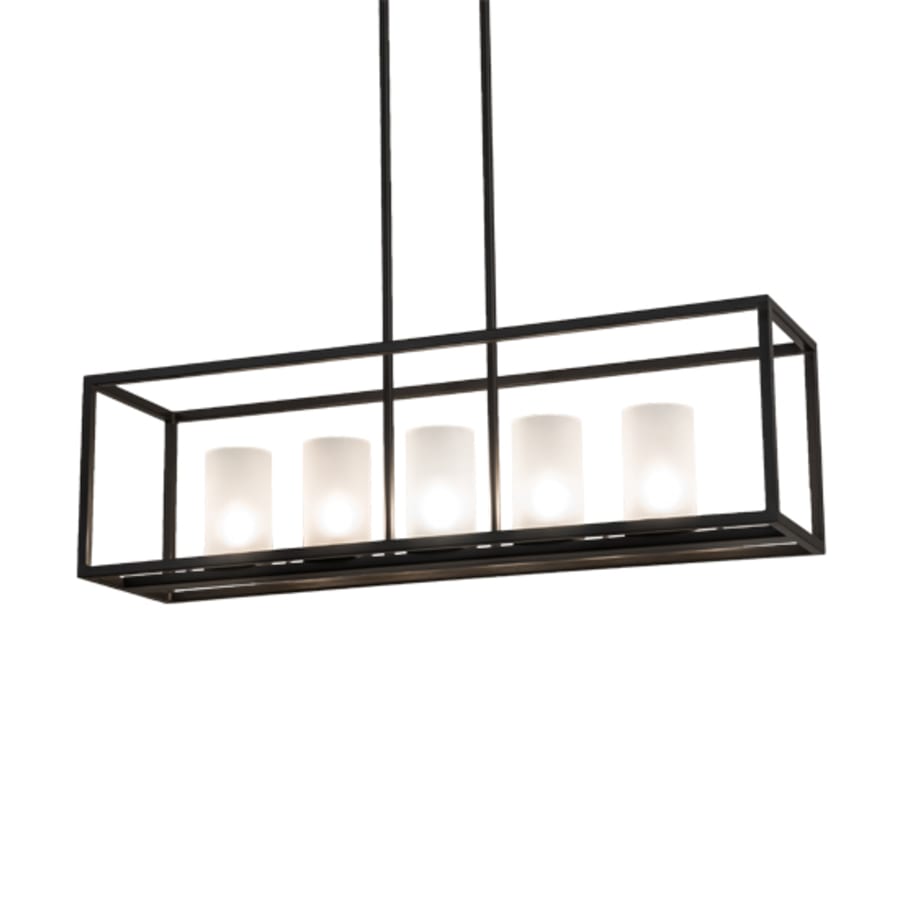 Meyda Tiffany 5 Light 48" Wide Pillar Candle Linear Pendant