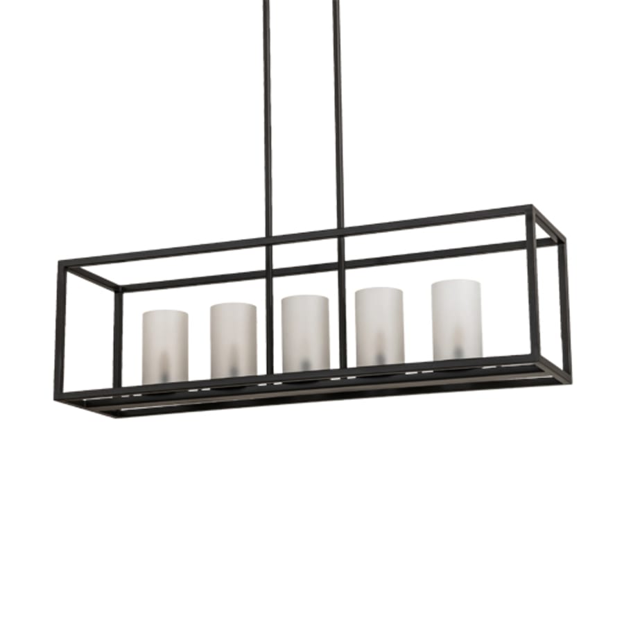 Meyda Tiffany 5 Light 48" Wide Pillar Candle Linear Pendant