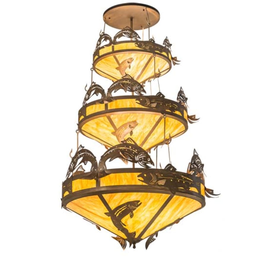 Meyda Tiffany Catch of the Day 18 Light 58" Wide Chandelier