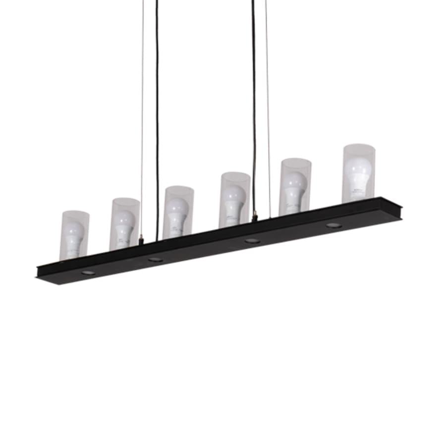 Meyda Tiffany 6 Light 44" Wide Pillar Candle Linear Pendant