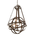 Meyda Tiffany Gimbal Grinado 8 Light 36" Wide Taper Candle Style Chandelier