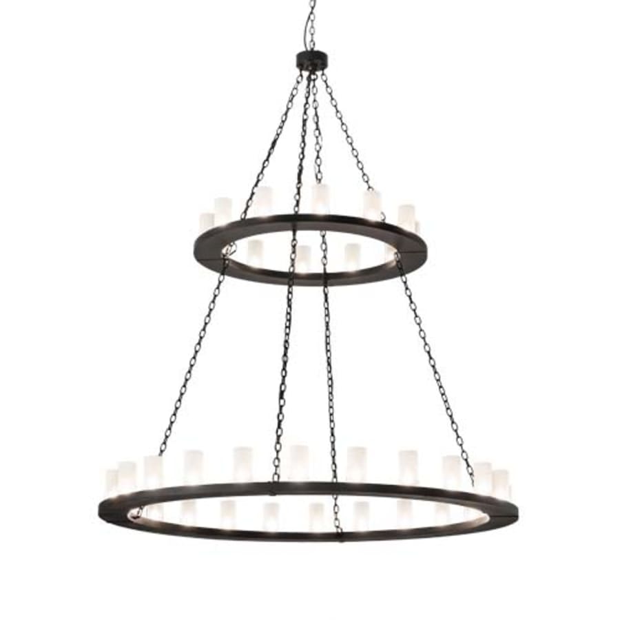 Meyda Tiffany Loxley 36 Light 72" Wide Ring Chandelier
