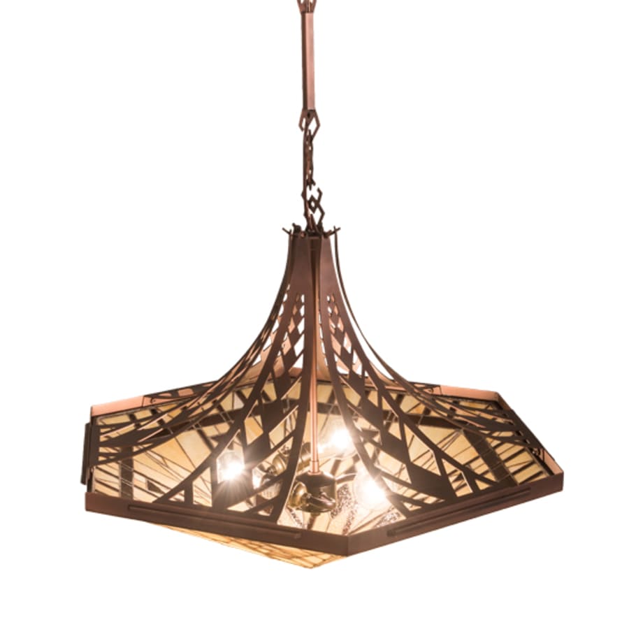 Meyda Tiffany 3 Light 28" Wide Pendant