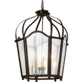 Meyda Tiffany 6 Light 33" Wide Taper Candle Pendant