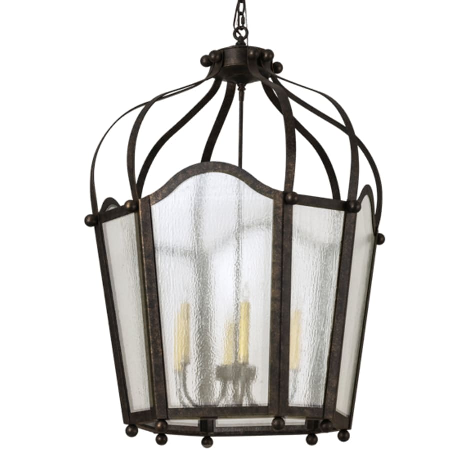 Meyda Tiffany 6 Light 33" Wide Taper Candle Pendant
