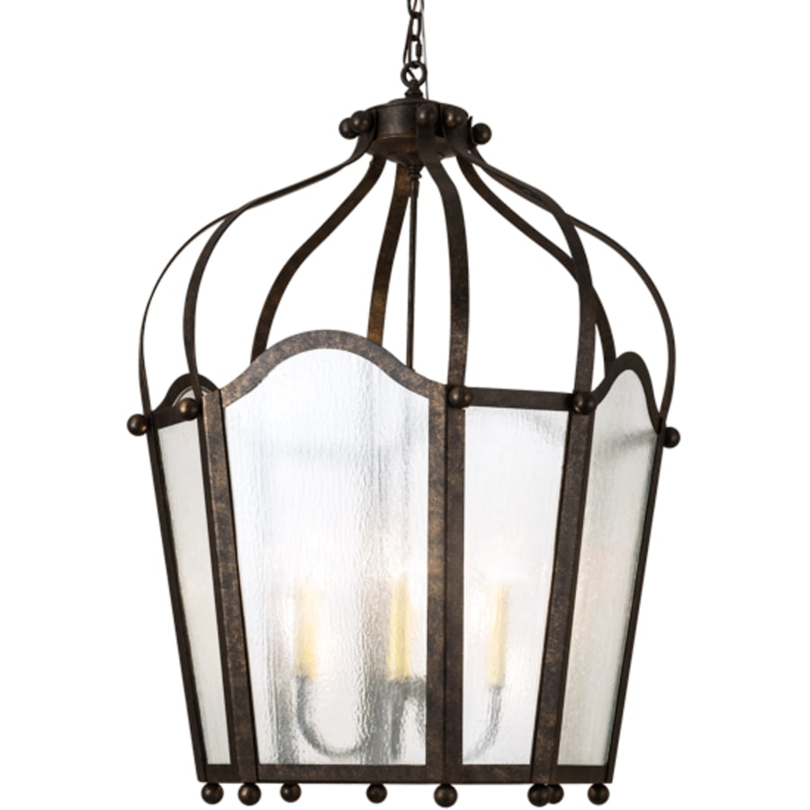 Meyda Tiffany 6 Light 33" Wide Taper Candle Pendant