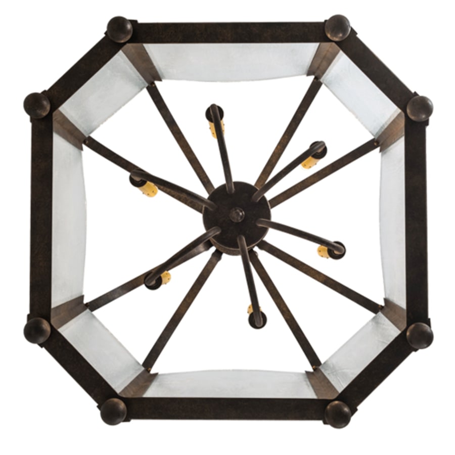 Meyda Tiffany 6 Light 33" Wide Taper Candle Pendant