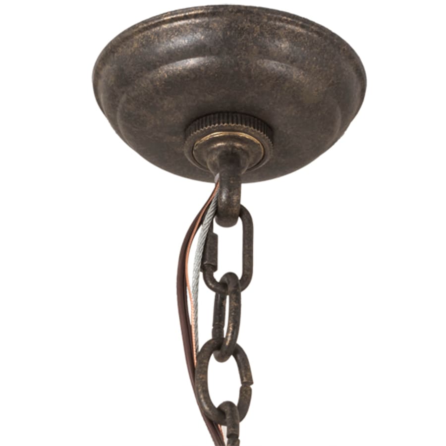Meyda Tiffany 6 Light 33" Wide Taper Candle Pendant