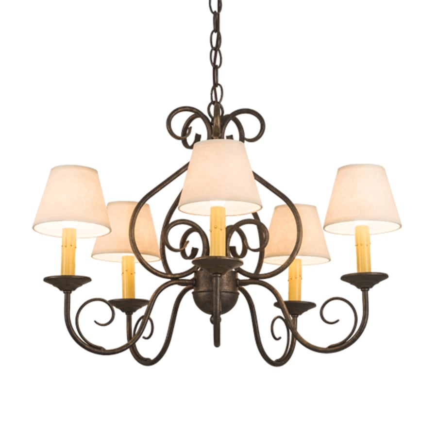 Meyda Tiffany Jenna 5 Light 25" Wide Chandelier