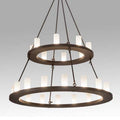 Meyda Tiffany Loxley 24 Light 54" Wide Ring Chandelier