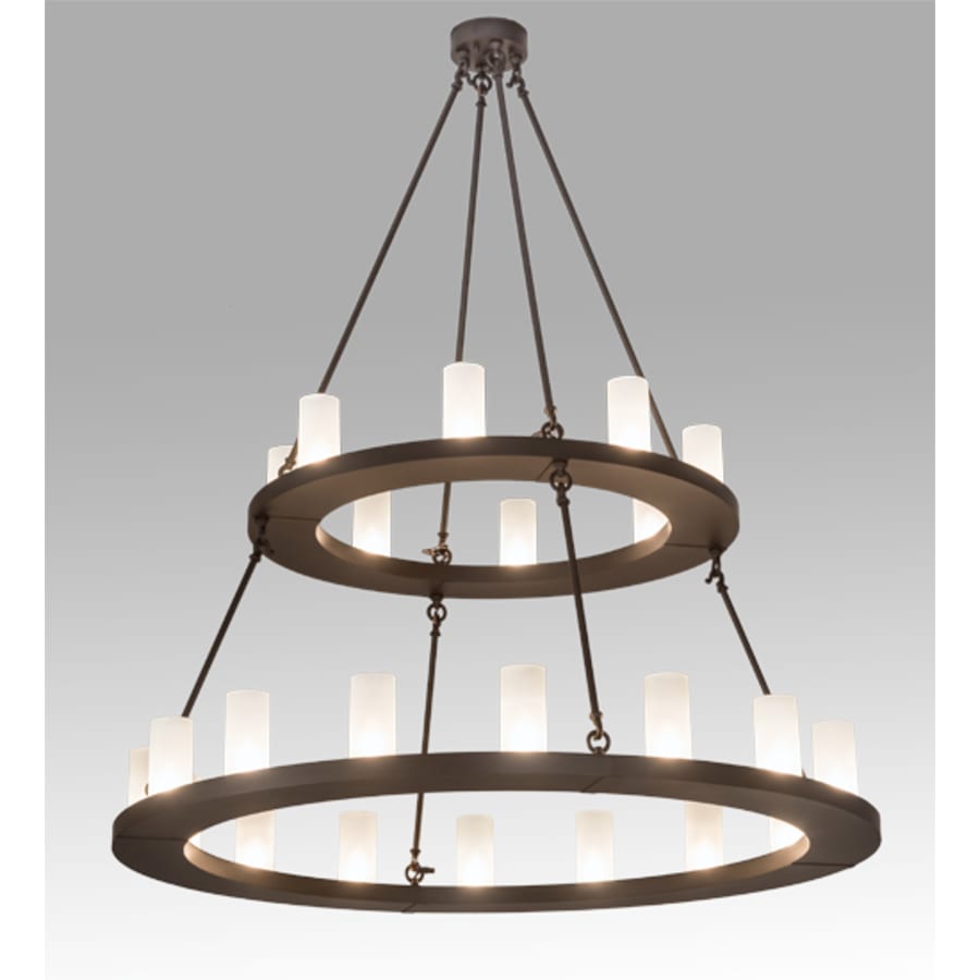 Meyda Tiffany Loxley 24 Light 54" Wide Ring Chandelier
