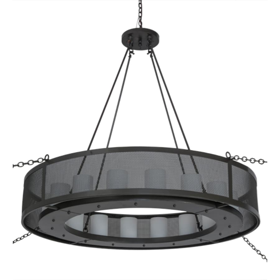 Meyda Tiffany Loxley Golpe 16 Light 56" Wide Ring Chandelier