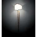 Meyda Tiffany Custard and Cone 62" Tall Wall Sconce