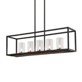 Meyda Tiffany 5 Light 48" Wide Taper Candle Linear Pendant