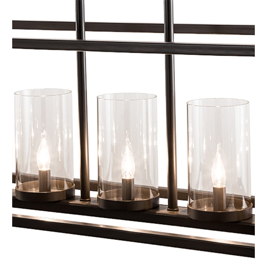 Meyda Tiffany 5 Light 48" Wide Taper Candle Linear Pendant