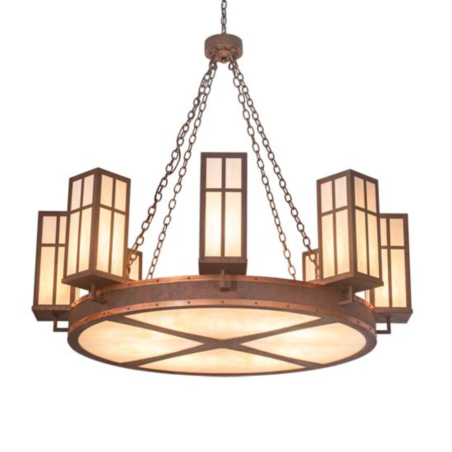 Meyda Tiffany Silverton 16 Light 54" Wide Ring Chandelier