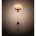 Meyda Tiffany Palmira 3 Light 70" Tall Wall Sconce