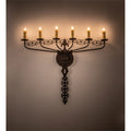 Meyda Tiffany Almonte 6 Light 30" Tall Wall Sconce