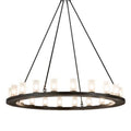 Meyda Tiffany Loxley 20 Light 60" Wide Ring Chandelier