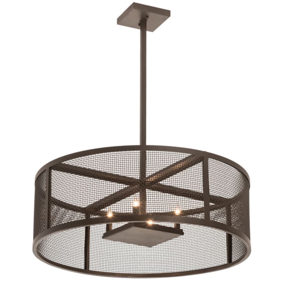 Meyda Tiffany 4 Light 30" Wide Cage Pendant