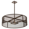 Meyda Tiffany 4 Light 36" Wide Cage Pendant