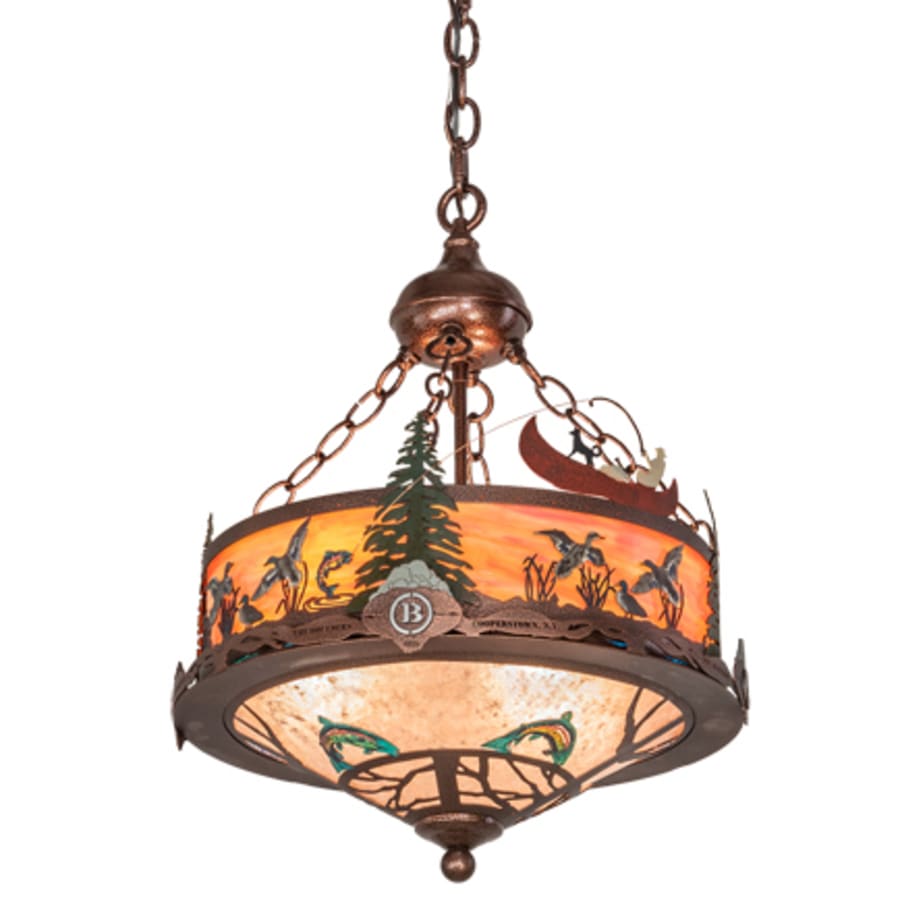 Meyda Tiffany 4 Light 16" Wide Pendant