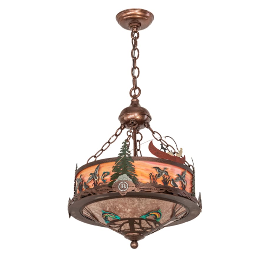 Meyda Tiffany 4 Light 16" Wide Pendant