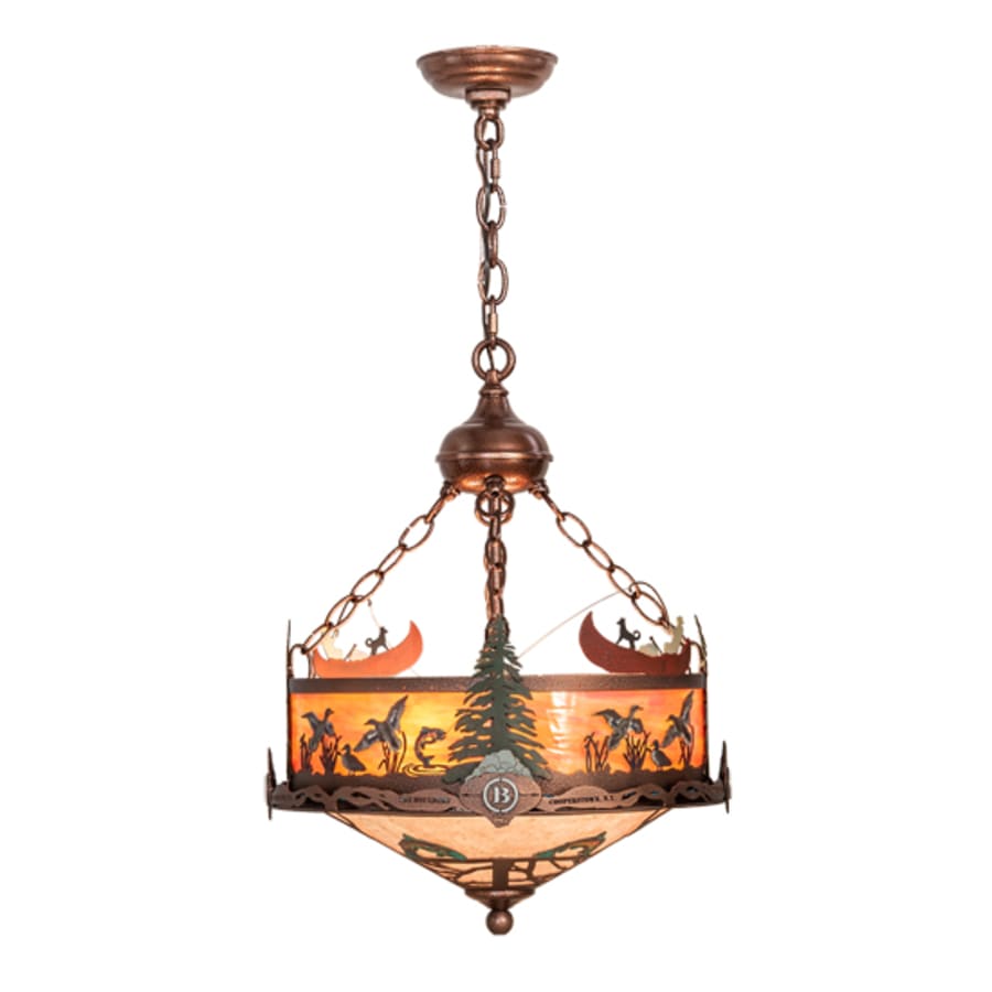 Meyda Tiffany 4 Light 16" Wide Pendant