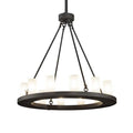 Meyda Tiffany Loxley 12 Light 36" Wide Ring Chandelier