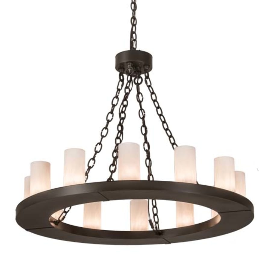 Meyda Tiffany Loxley 12 Light 36" Wide Ring Chandelier