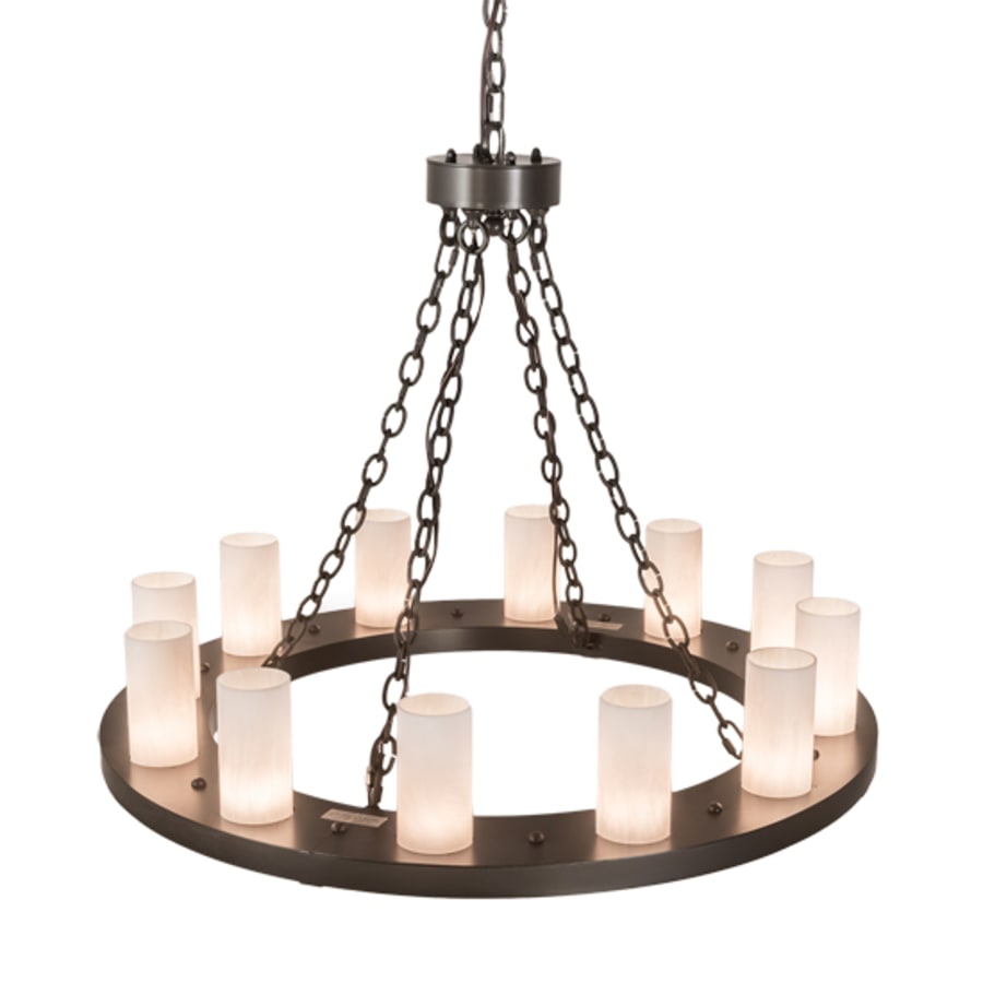 Meyda Tiffany Loxley 12 Light 36" Wide Ring Chandelier